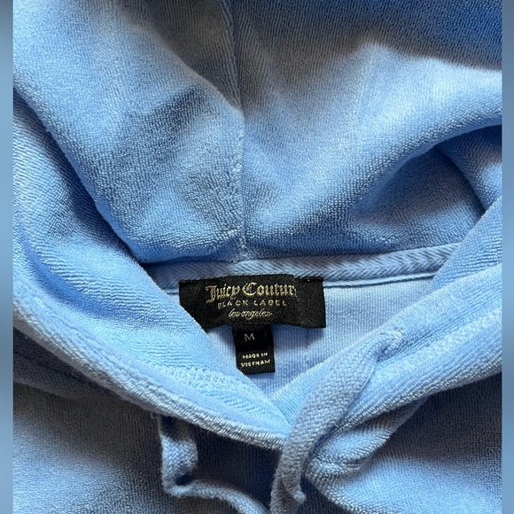 Juicy Couture Black Label crop top sweatshirt - Picture 2 of 2